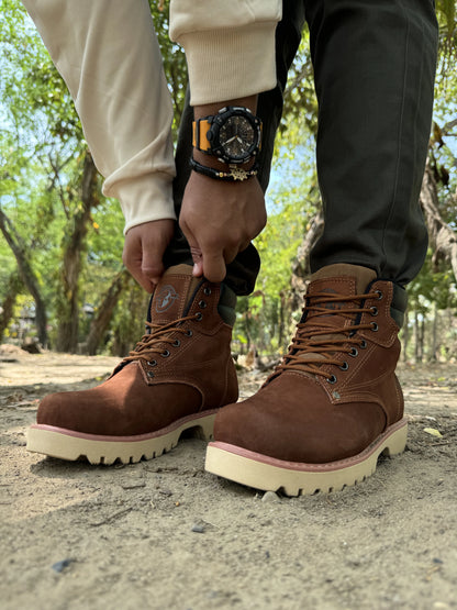 Bota Brahma en Cuero