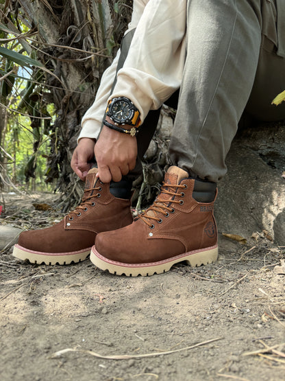 Bota Brahma en Cuero