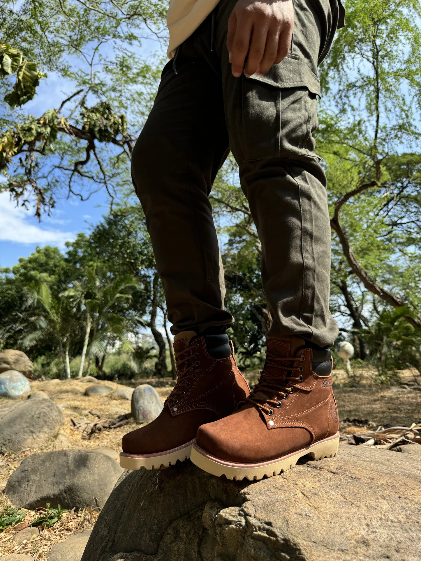 Bota Brahma en Cuero