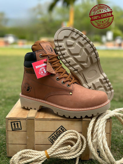 Bota Brahma en Cuero